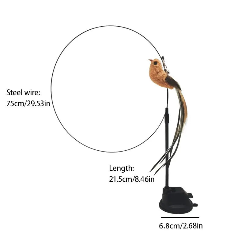 Epoxy Steel Wire Long Rod Feather