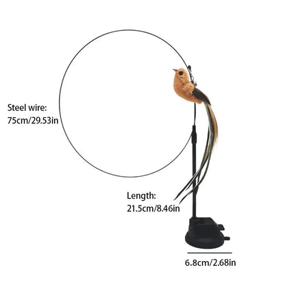 Epoxy Steel Wire Long Rod Feather